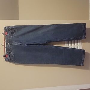 Duluth Daily Denim Plaid Lined Jeans